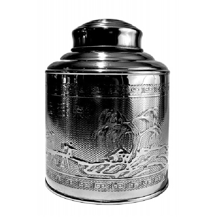 Tea Caddy - Silver