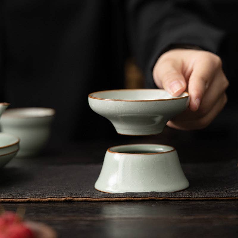 Gohobi Ceramic Tea Strainer - Handmade