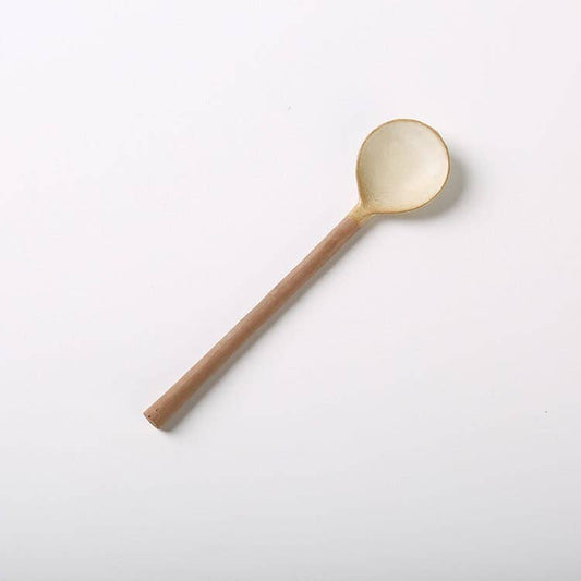 Gohobi Handmade Ceramic Tea Spoon