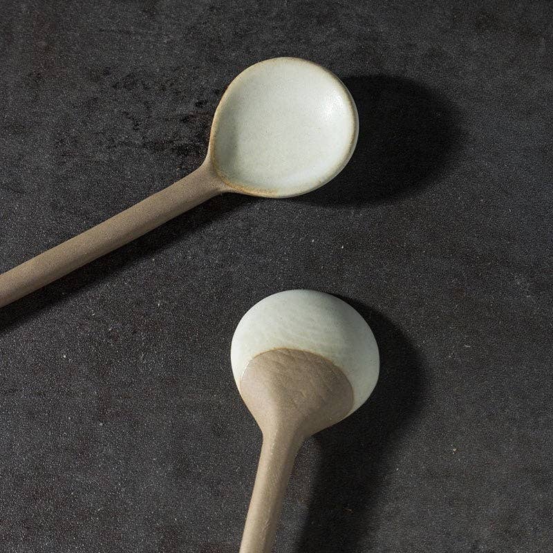 Gohobi Handmade Ceramic Tea Spoon