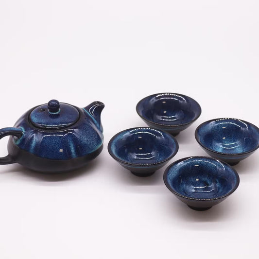 Tea ritual set for four