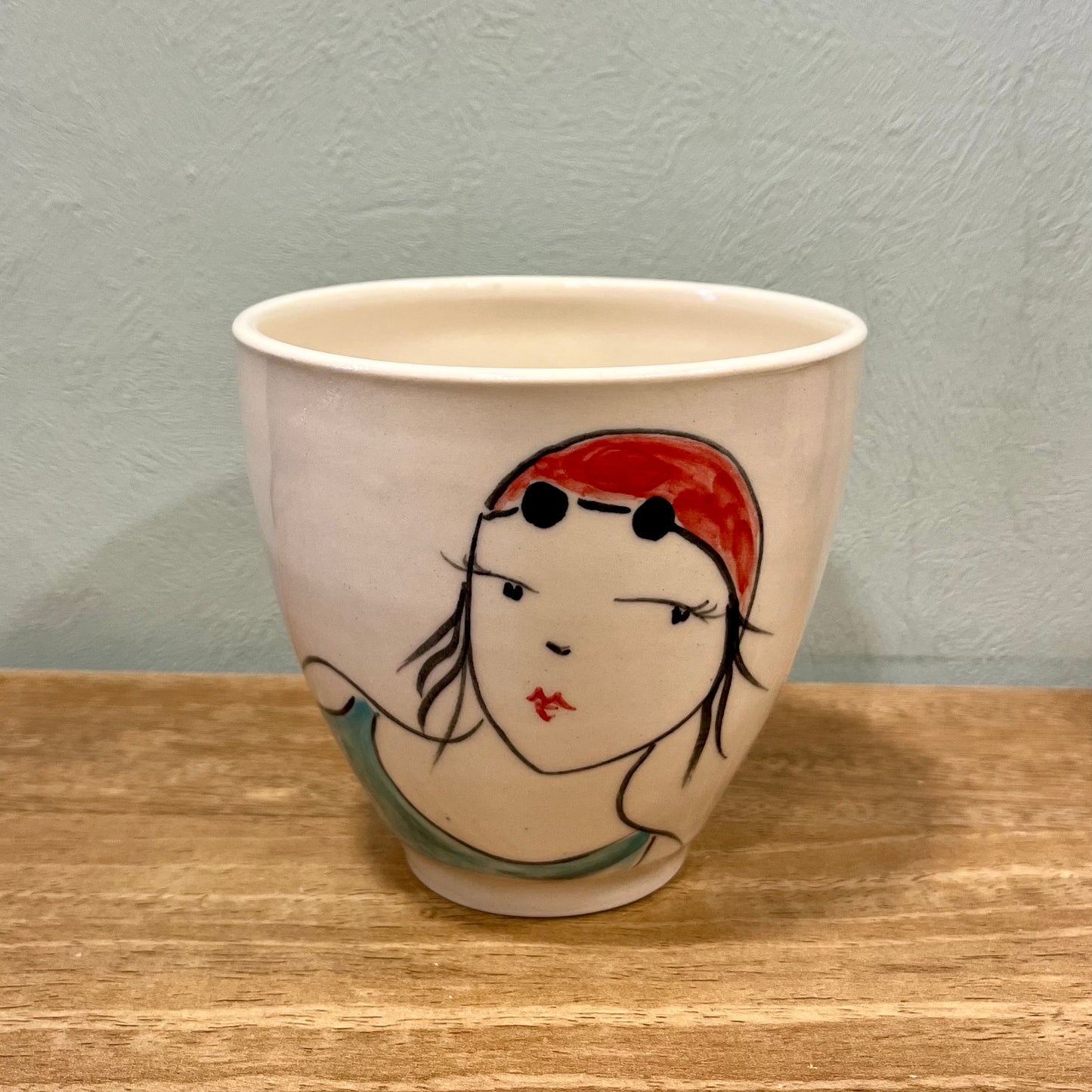 Ceramic Tea Beaker | Handmade in Cornwall