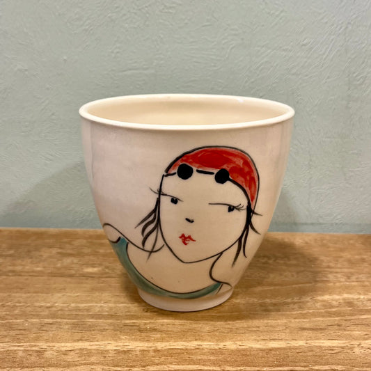 Ceramic Tea Beaker | Handmade in Cornwall