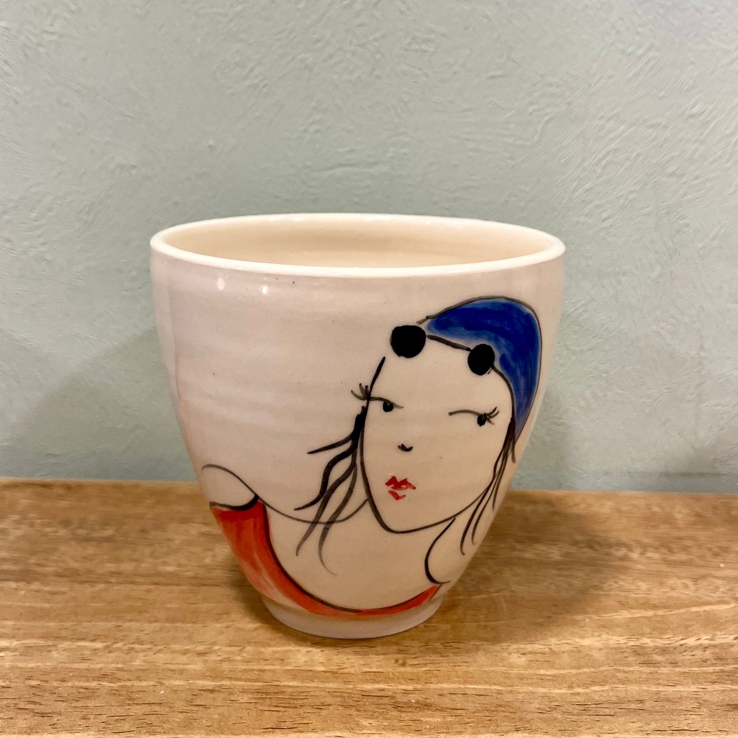 Ceramic Tea Beaker | Handmade in Cornwall