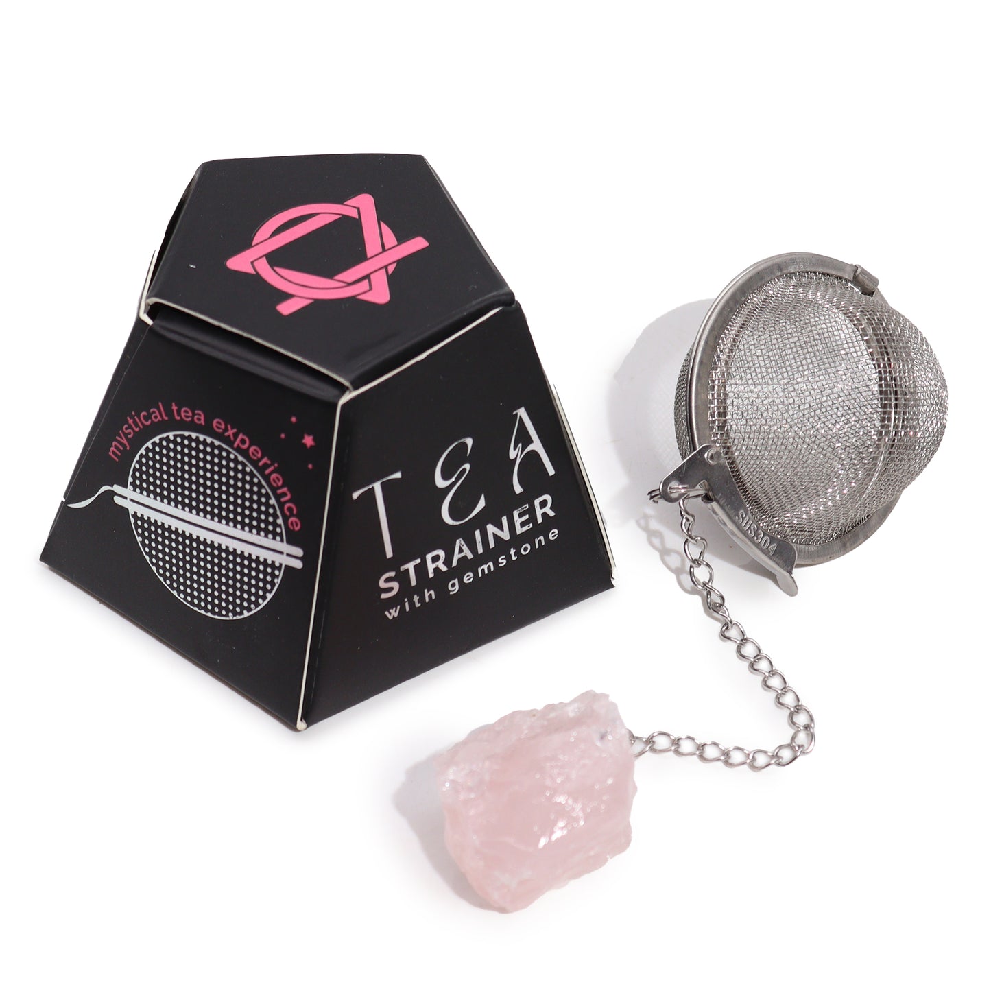 rose tea strainer infuser