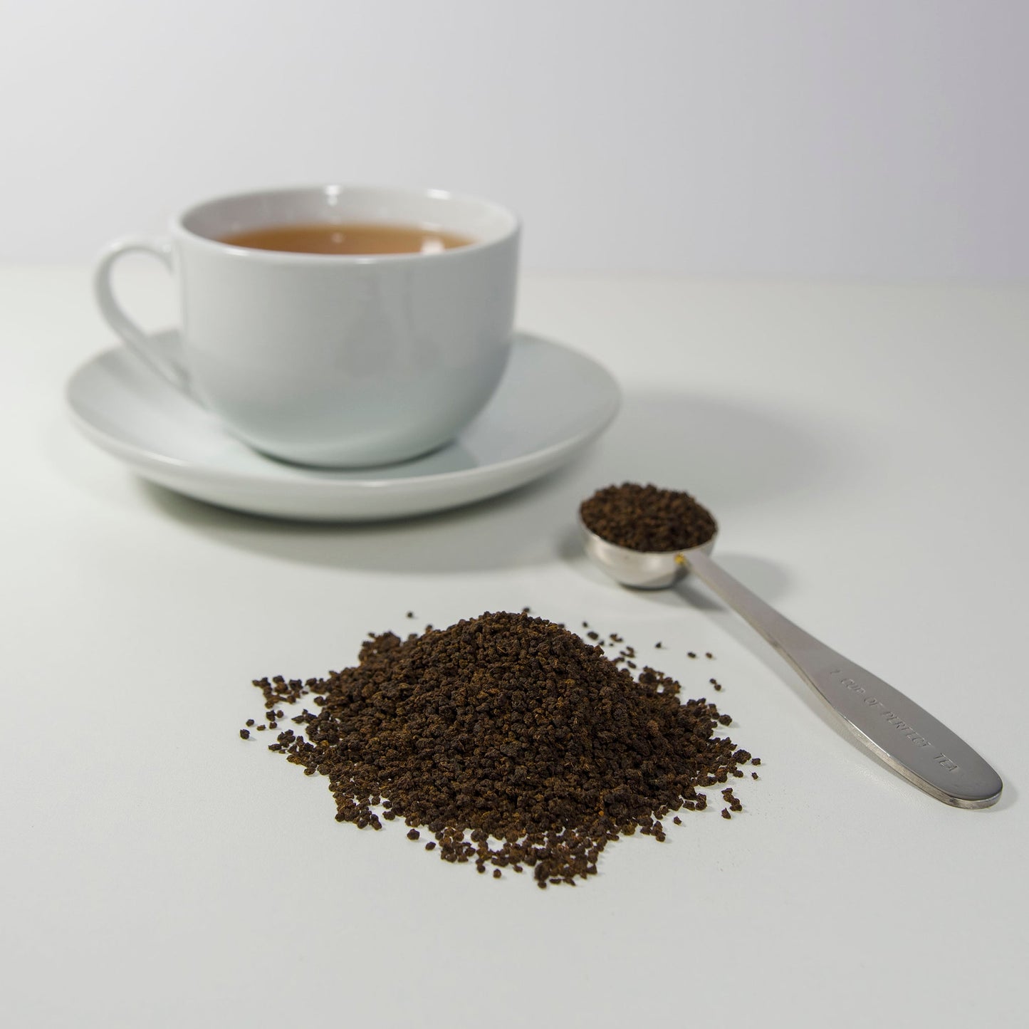 assam breakfast tea teacup and spoon newquay breakfast tea brew cuppa 