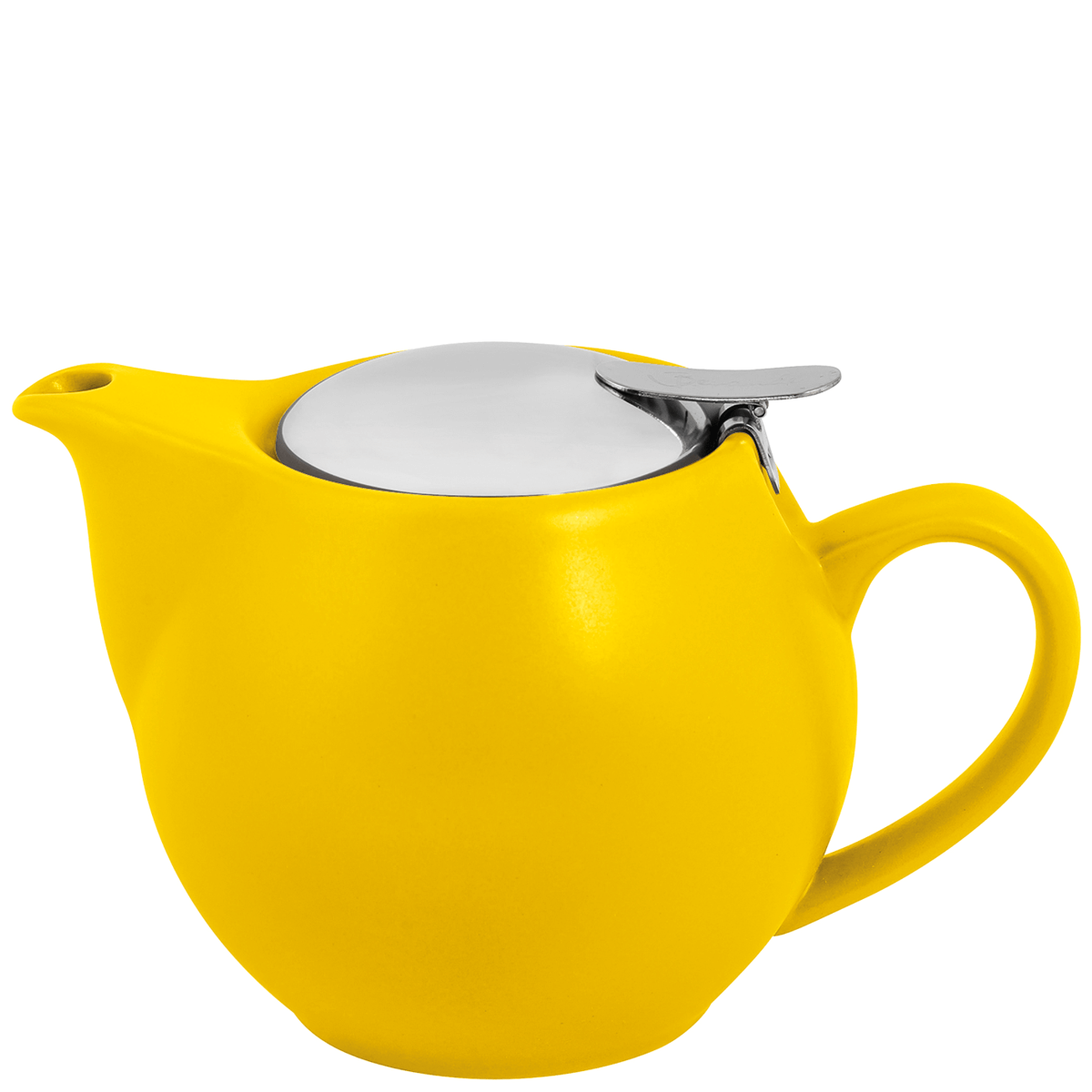 teapot yellow 350ml infuser loose leaf
