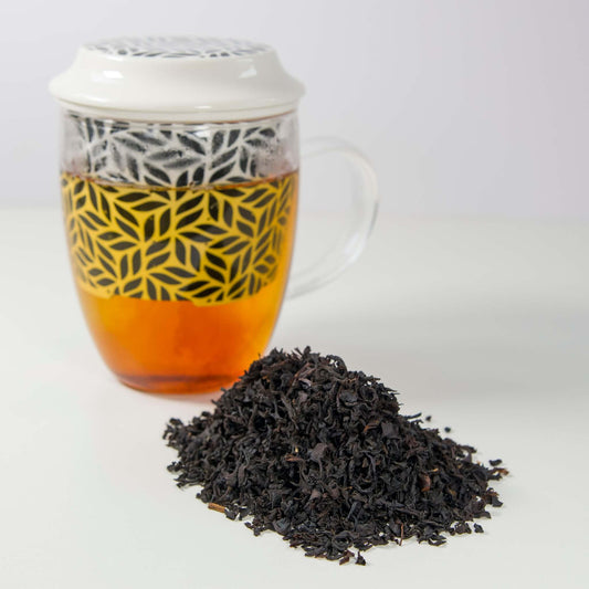 vanilla black tea teacup